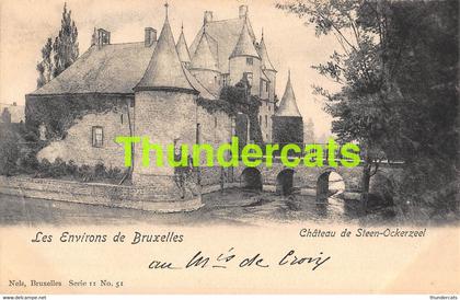 CPA STEENOKKERZEEL ENVIRONS DE BRUXELLES CHATEAU DE HAM A STEEN OCKERZEEL NELS SERIE 11 NO 51