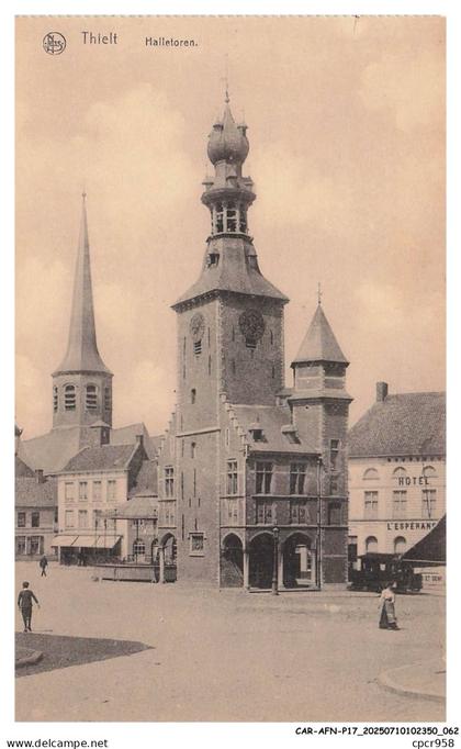 CAR-AFNP17-0813-BELGIQUE - THIELT - Halletoren