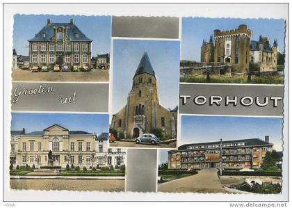 Torhout :  groeten uit  ( geschreven1962 )   VW Kever