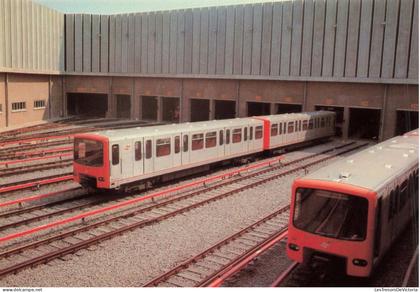 [-10%] BELGIQUE - Bruxelles - U Bahn - Métro - Dépôt dAuderghem - Vue densemble -  Carte Postale