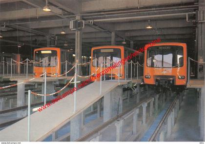 Onderhoudsputten metrostellen Oudergem - Brussel Bruxelles