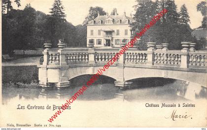 Château Musssain à Saintes - 1903 - Tubeke