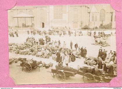 5 Albumine foto's - Turnhout - De markt 1904.