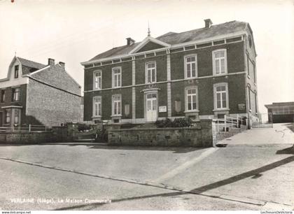 [-15%] BELGIQUE - Liège - Verlaine - La maison communale - Carte Postale ancienne