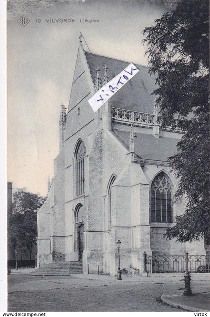 Vilvoorde . L'eglise   (  SBP card )
