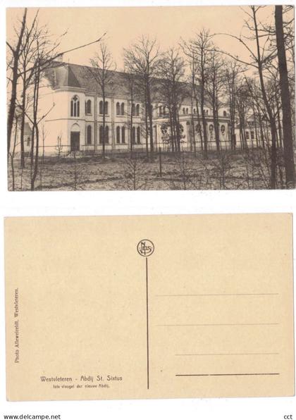Westvleteren  Vleteren    Abdij St Sixtus  1ste vleugel der nieuwe Abdij