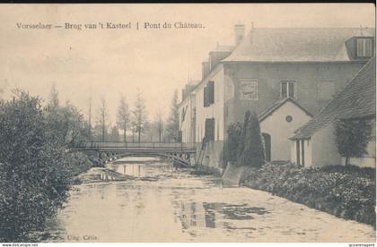 VORSSELAAR      BRUG VAN 'T KASTEEL