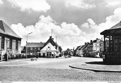 [-15%] BELGIQUE - Waarschoot - Stationsstraat - Drukkerij Martens - echte foto - Fotok A Arten - rue - Carte postale