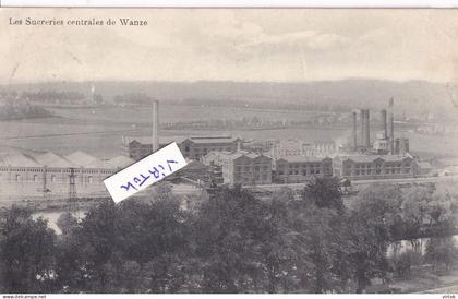 Wanze  : Les Sucreries centrales 1912