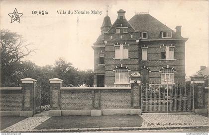 [-50%] Belgique - Oreye - Villa du notaire Mahy - Edit. Mangon Poitdevin - Carte Postale Ancienne
