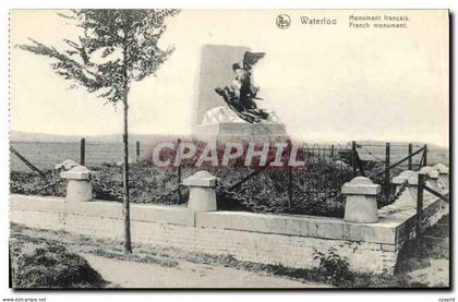 CPA Waterloo Monument francais