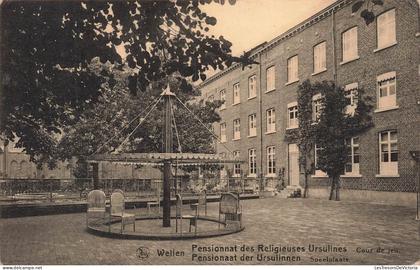 [-15%] BELGIQUE - Wellen - Pensionaat - Ursulinnen - Speelplaats - Cour - Bâtime