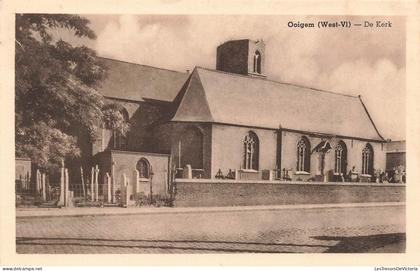 [-15%] BELGIQUE - Wielsbeke - Ooigem (West-V1) - De Kerk - E. Beernaert - Geillust - Jules Buyck Eeckhout - Carte postal