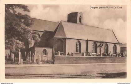 [-5%] BELGIQUE - Wielsbeke - Ooigem (West-V1) - De Kerk - E. Beernaert - Geillust - Jules Buyck Eeckhout - Carte postale