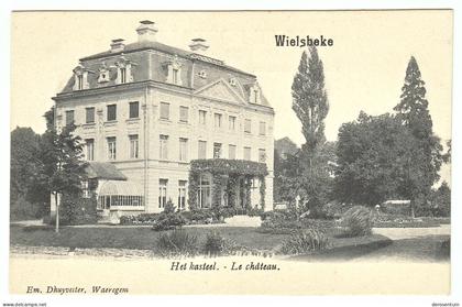 Wielsbeke / Het kasteel. - Le château. / Em. Dhuyvetter [baron Van der Bruggen Vander Hernieuwenburg gemeentehuis]