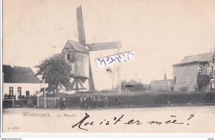 Willebroek :  le moulin - de windmolen  1906