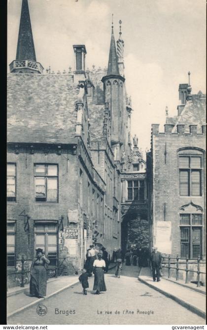 BRUGGE.     LA RUE DE L'ANE AVEUGLE