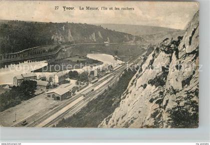 Yvoir Meuse Felsen