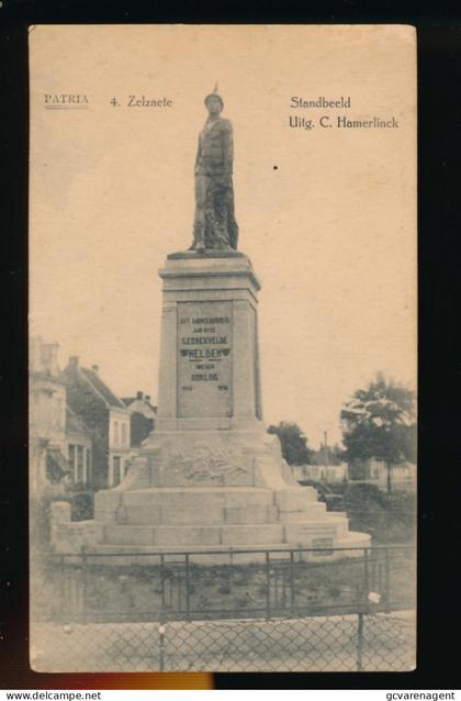 ZELZATE      STANDBEELD