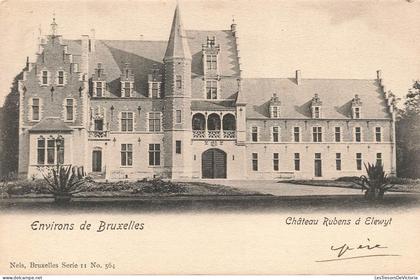 [-30%] BELGIQUE - Zemst - Environs de Bruxelles - Château Rubens à Elewyt - Carte postale ancienne
