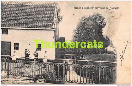 CPA  MOULIN A ZONHOVEN ENVIRONS DE HASSELT MOLEN