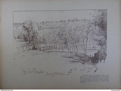 ZWALM.  BOUCLE ST DENIS     PRINT. A.HEINS    360 X 270 MM