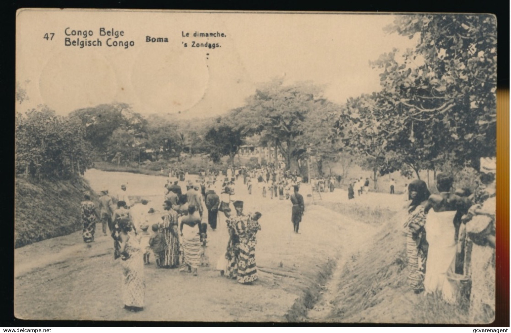 BELGISCH CONGO    BOMA     'S ZONDAGS