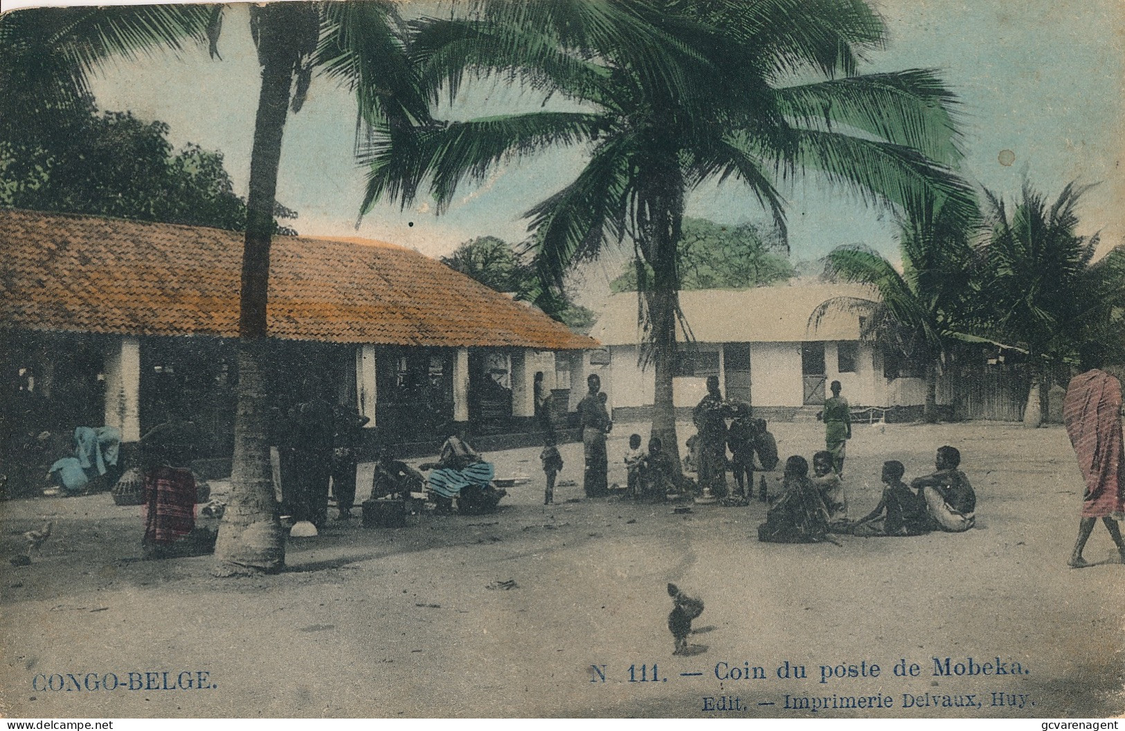 BELGISCH CONGO  COIN DU POSTE DE MOBEKA