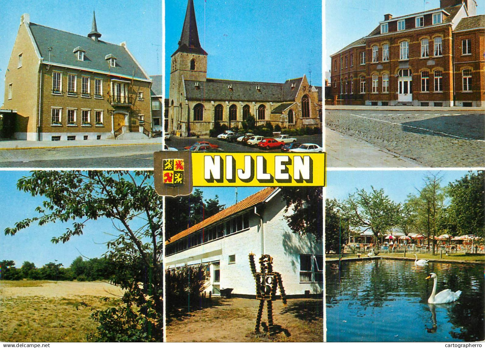 Belgium Groeten uit Nijlen several views