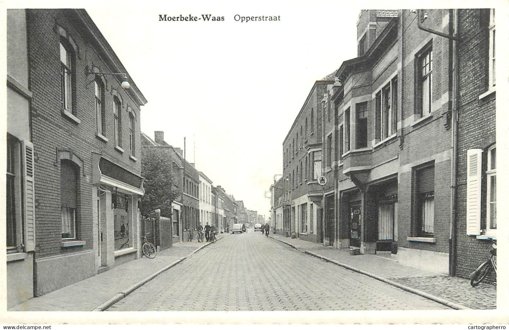 Belgium Moerbeke-Waas opera street