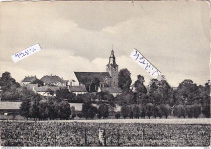 Wannegem - Lede ;  zicht op de kerk   :    (  15 x 10.5 cm )