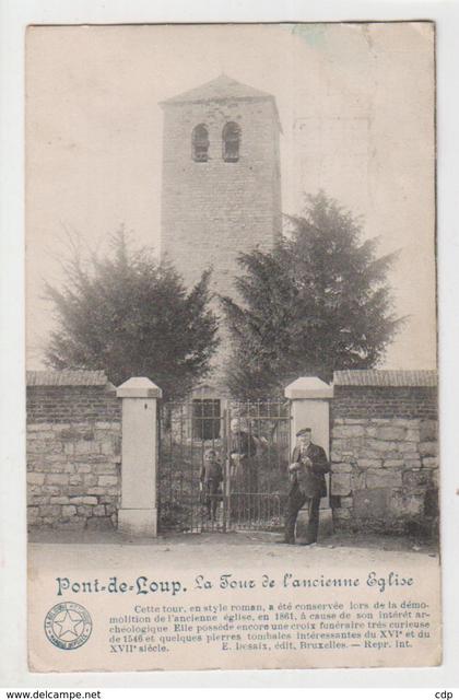 cpa pont de loup  1913