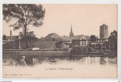 cpa pont de loup   bateaux