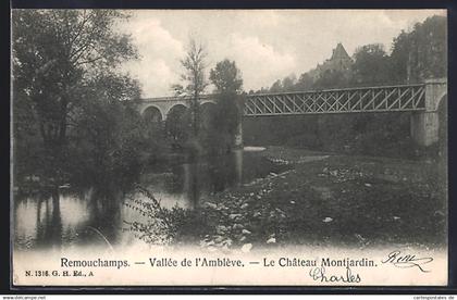 AK Remouchamps, Vallée de l`Amblève-Le Chateau Montjardin