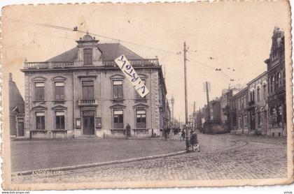 Anderlues :  place Albert ............... (  1938  avec timbre  )