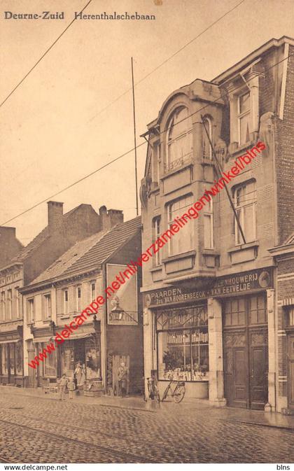 Deurne Zuid - Herenthalschebaan - Paarden Beenhouwerij - Deurne