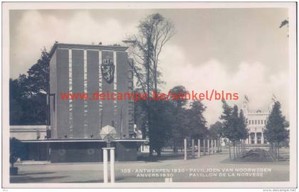 Paviljoen van Noorwegen. Expo 1930