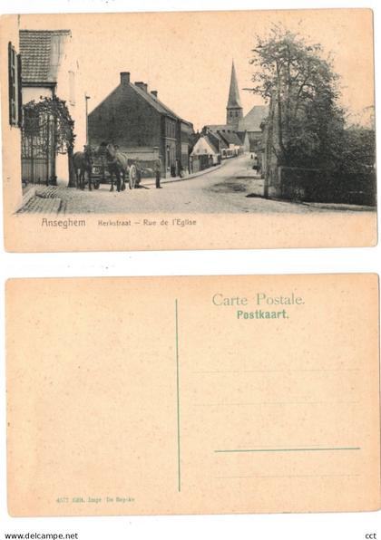 Anseghem Anzegem Kerkstraat   Rue de l'Eglise
