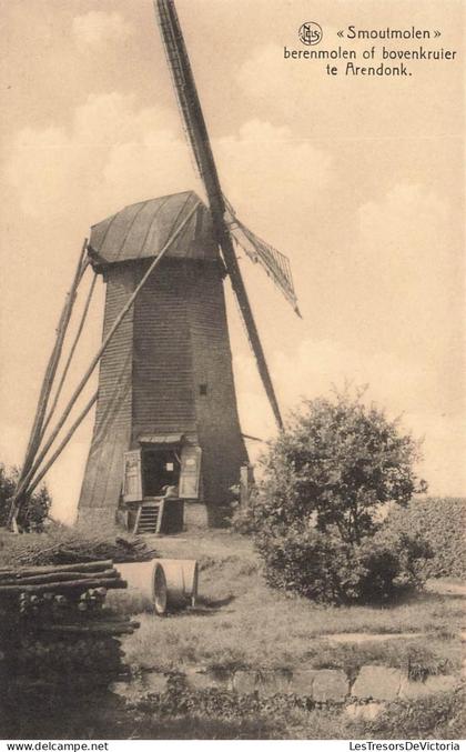 [-50%] BELGIQUE -  Arendonk - Smoutmolen  berenmolen of bovenkruier te Arendonk - Carte postale ancienne