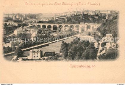 Luxembourg Luxembourg Panorama Fort Thuengen