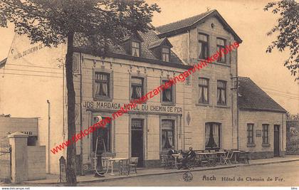 Asch - Hôtel du Chemin de Fer - Jos. Mardaga - As
