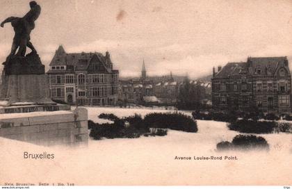 Bruxelles - Avenue Louise, Rond Point