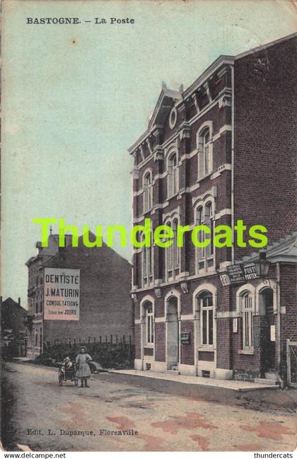 CPA BASTOGNE LA POSTE