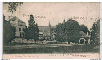 CPA  Beaumont    Le Château  (vue prise du parc)