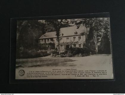Beauraing chateau clavier 1924