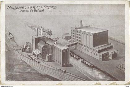 Beloeil Usines : Malteries Franco Belges : Brasserie-Brouwerij