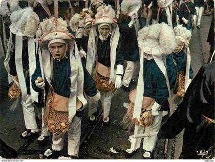 Belgique - Binche - Carnaval de Binche - Les paysans - Folklore - CPM - Etat froissures - Voir Scans Recto-Verso