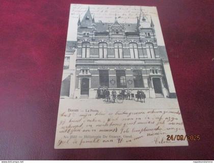 Boom, La Poste,