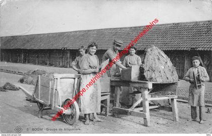 Groupe de briquetiers - Boom