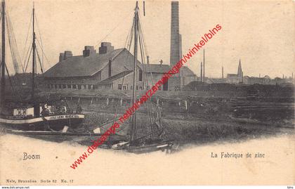 La Fabrique de zinc - Boom